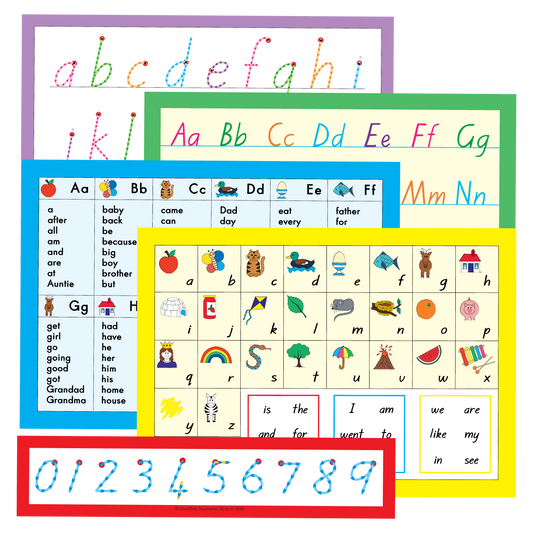 Student Starter Pack - 5-piece Bundle | Butterflies Learning Cards